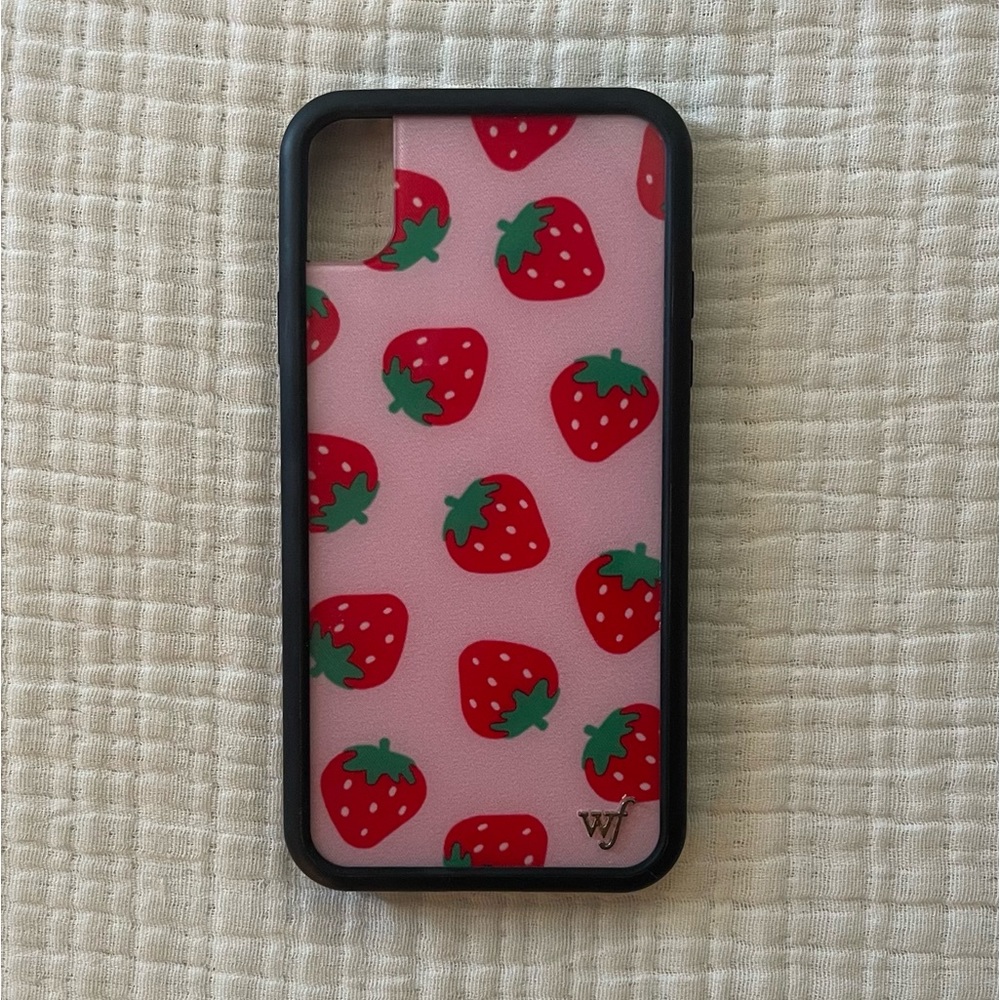 Iphone XR Strawberry Wildflower Case!